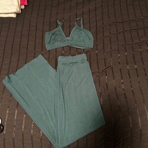 Green Two Piece set